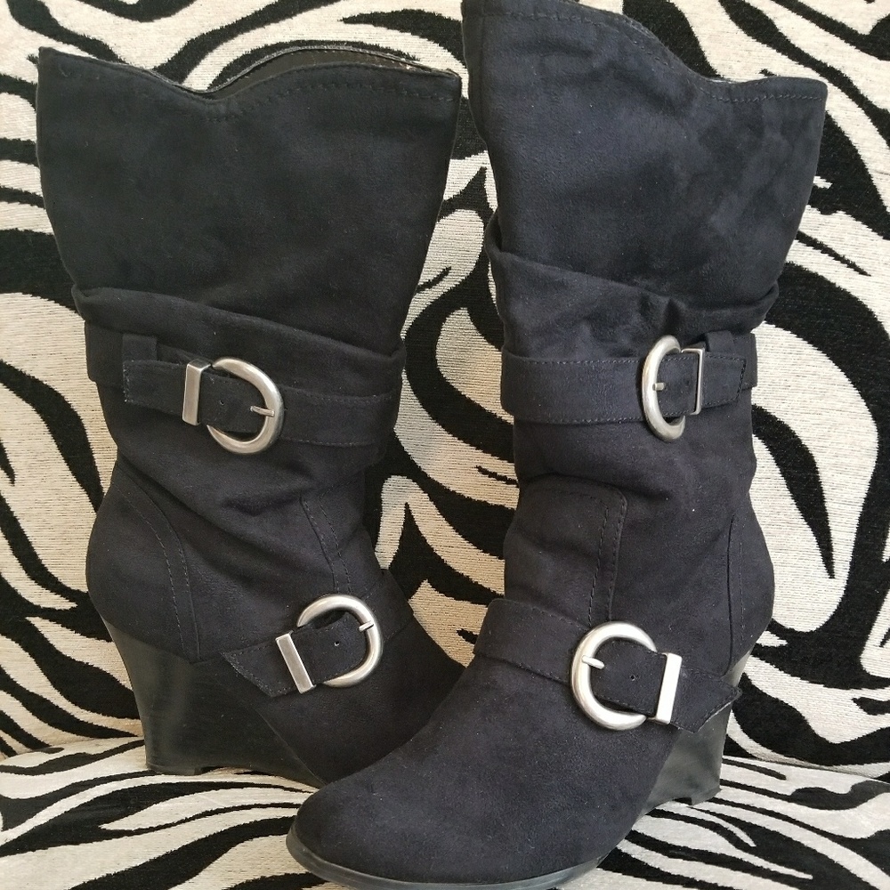 Cute suede boots